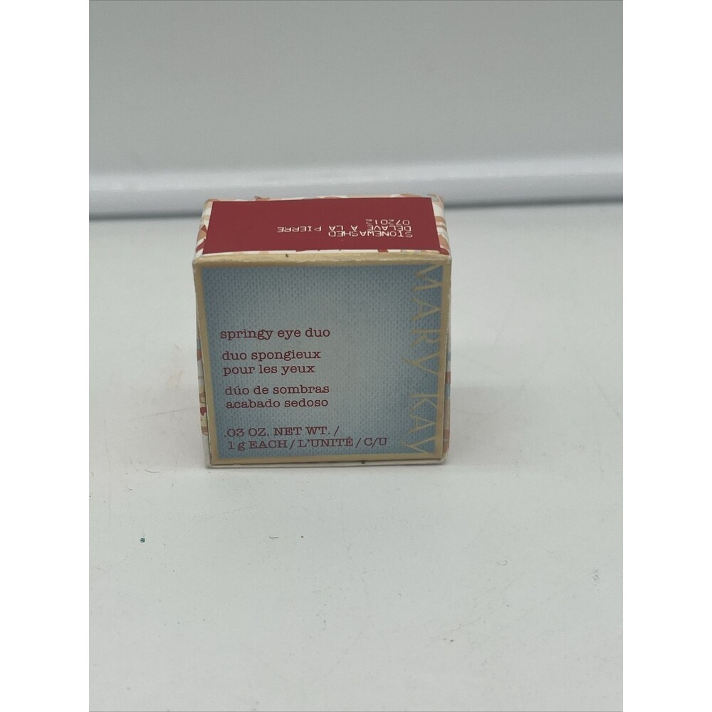 MARY KAY SPRINGY EYE DUO STONEWASHED 072012 (.03 OZ.) (NEW IN BOX) Ships Free